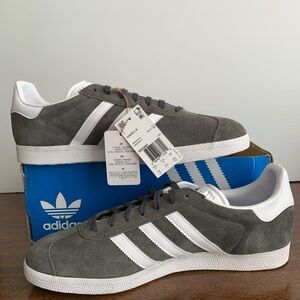 Adidas Gazelle Grey - Men’s Size 13 BB5480 Daily 2.0 Genuine Suede Upper NWT